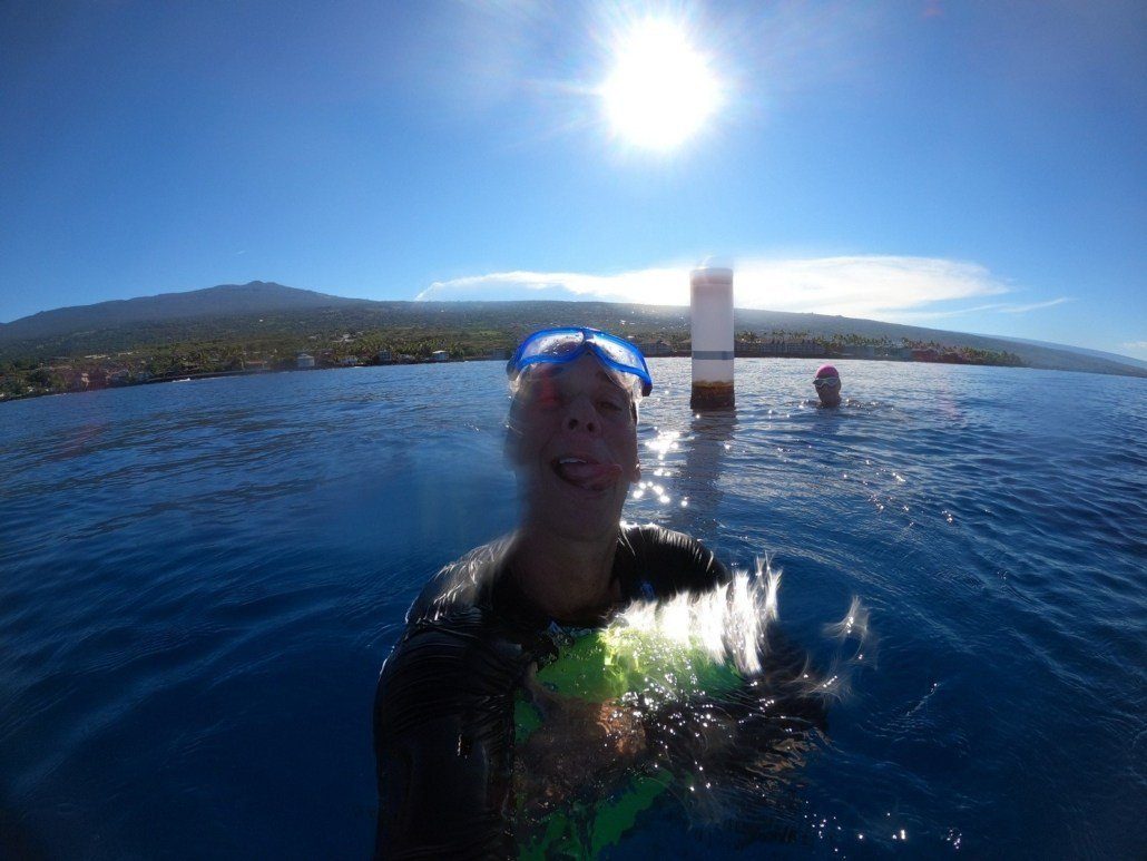 Ironman swimming coach on Big Island of Hawaii