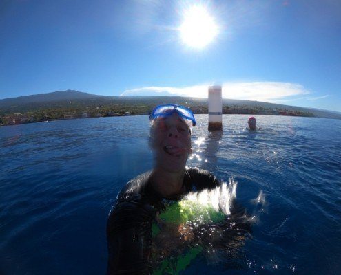 Ironman swimming coach on Big Island of Hawaii