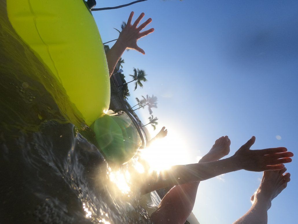 Salty Water Yoga Class, Kona, Big Island