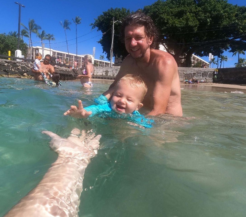 kids swim lessons in Kona