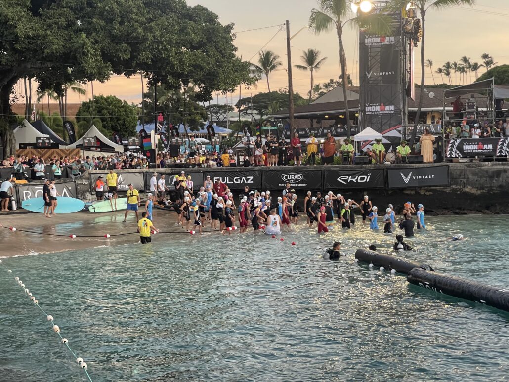 Kona Ironman start
